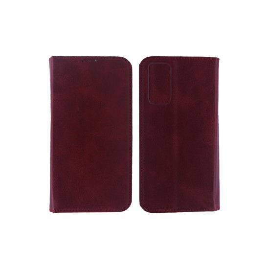 Capa Flip de Couro com Bolso Interno para  Xiaomi Redmi Note 11 4G/5G Marrom